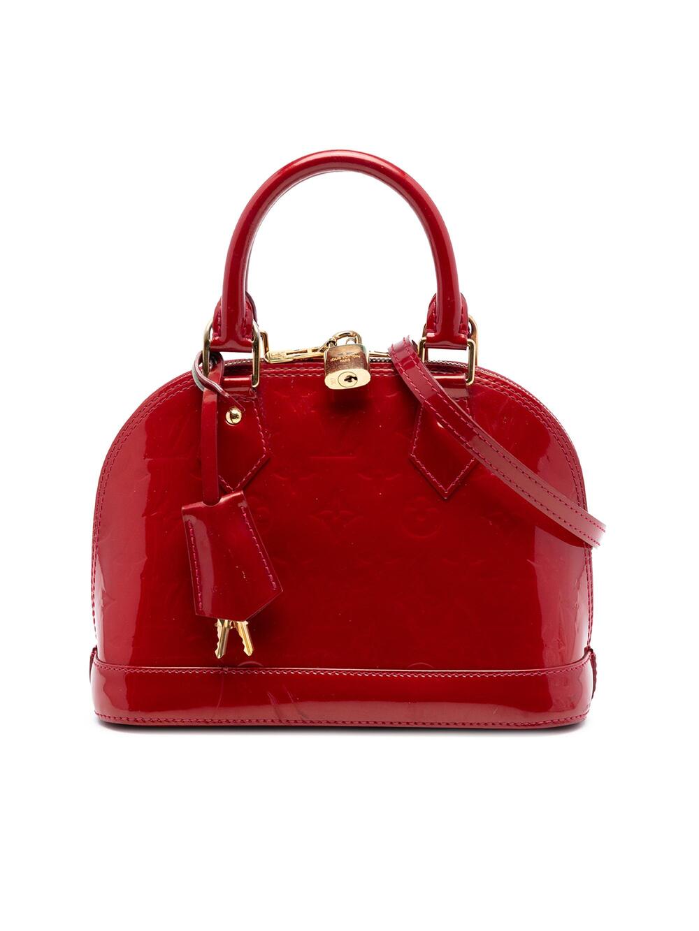 Louis Vuitton Alma Handbag Vernis With #376041L10B